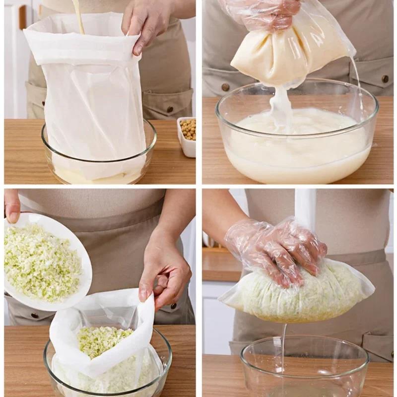 Ready Stocked 60/100/300/500  Home Beer Brewing Strainers Bag for Wine Making Filter BagHot Sell