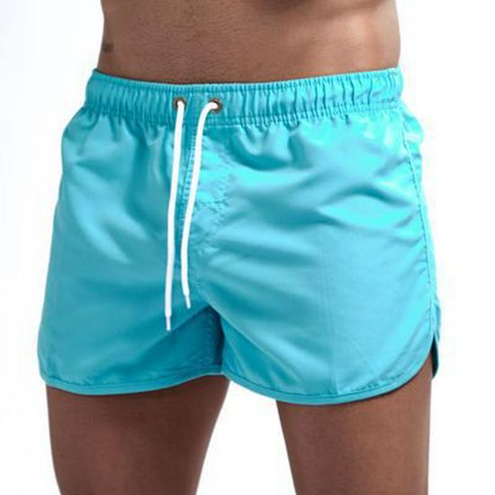 Men's Multicolor Polyester Running and Beach Shorts
