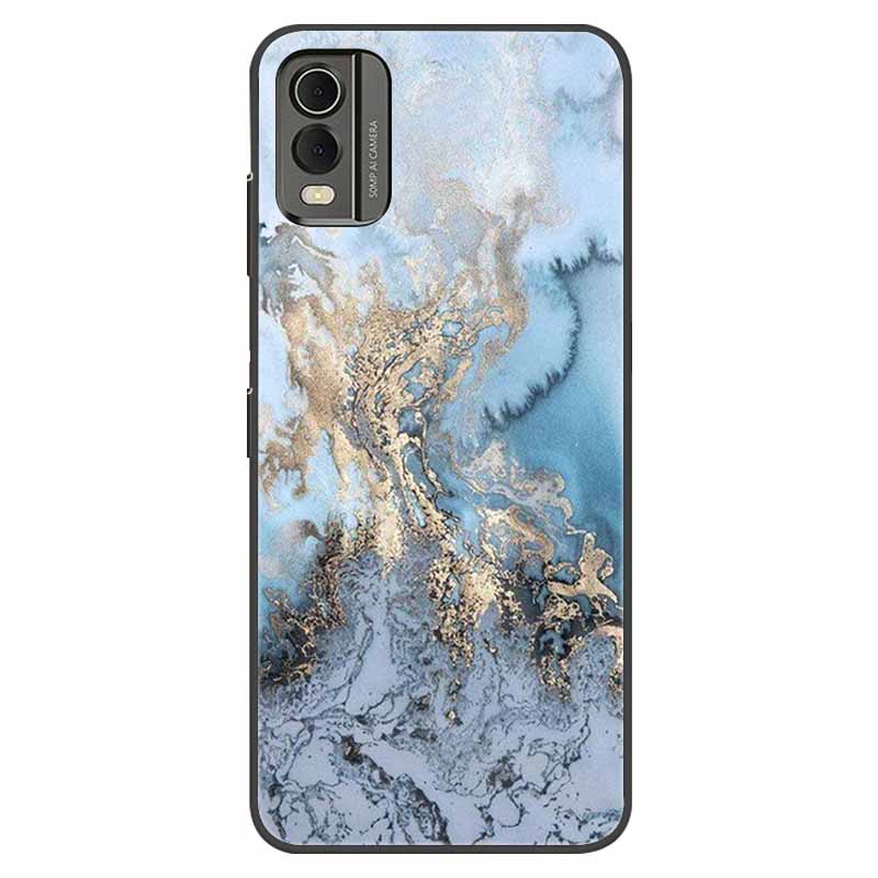 For Nokia C32 Case Shockproof Soft silicone TPU Back Cover For Nokia C32 C 32 Phone Cases NokiaC32 Cute Cartoon Fundas Shells