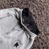 European and American Double Waisted Embroidered Street Folding Couple Sweatpants