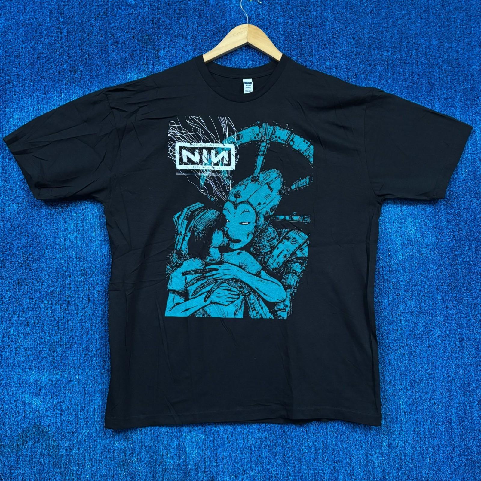 Nine Inch Nails 2005 Тур With Teeth Постер Рок-группа Футболка XL Унисекс XXXL