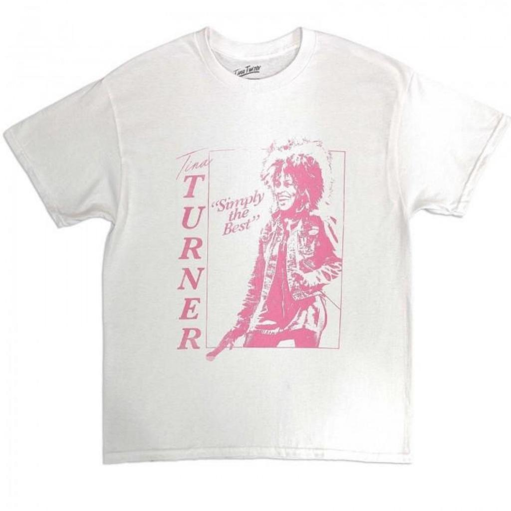 Tina Turner Unisex Adulto La Migliore Maglietta in Cotone