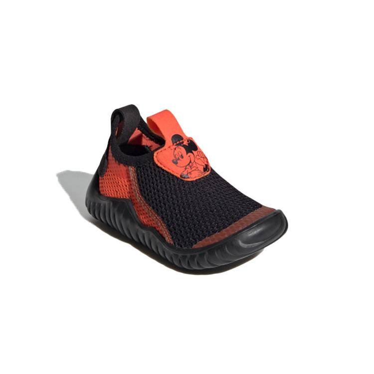 New Adidas Toddler Shoes Black Orange Infant And Toddler FU7602