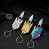 Mini Knife Transformers Small Knife Keychain Folding Knife Multifunctional Express Knife Outdoor Portable Combination Knife