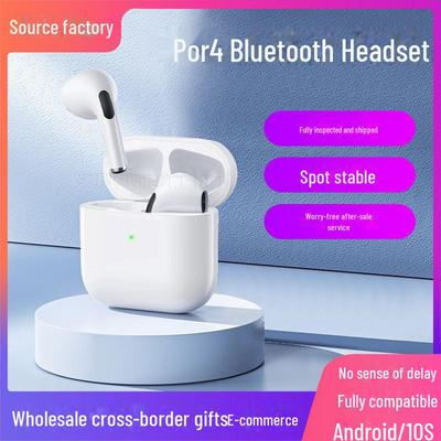 Pro4 Bezdrátová TWS Bluetooth sluchátka s inteligentním potlačením hluku - Vysoce kvalitní model Pro6.