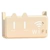 Wall-Mounted Punch-Free Storage Box for WiFi Router/TV Set-Top Box