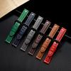 18mm 20mm 22mm 24mm 26mm Handgefertigtes atmungsaktives Rindsleder Uhrenarmband für Panerai Herrenarmband für Omega Uhrenarmband Zubehör
