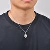 Plain Eastern Orthodox Cross Necklace for Men Women,Gold Plated Stainless Steel Cross Pendant Necklace,Religious Jewelry Gift