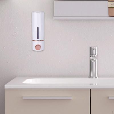 Eleganter Seifenspender für Badezimmer Wandmontage 300ml Flüssigkeitspumpe