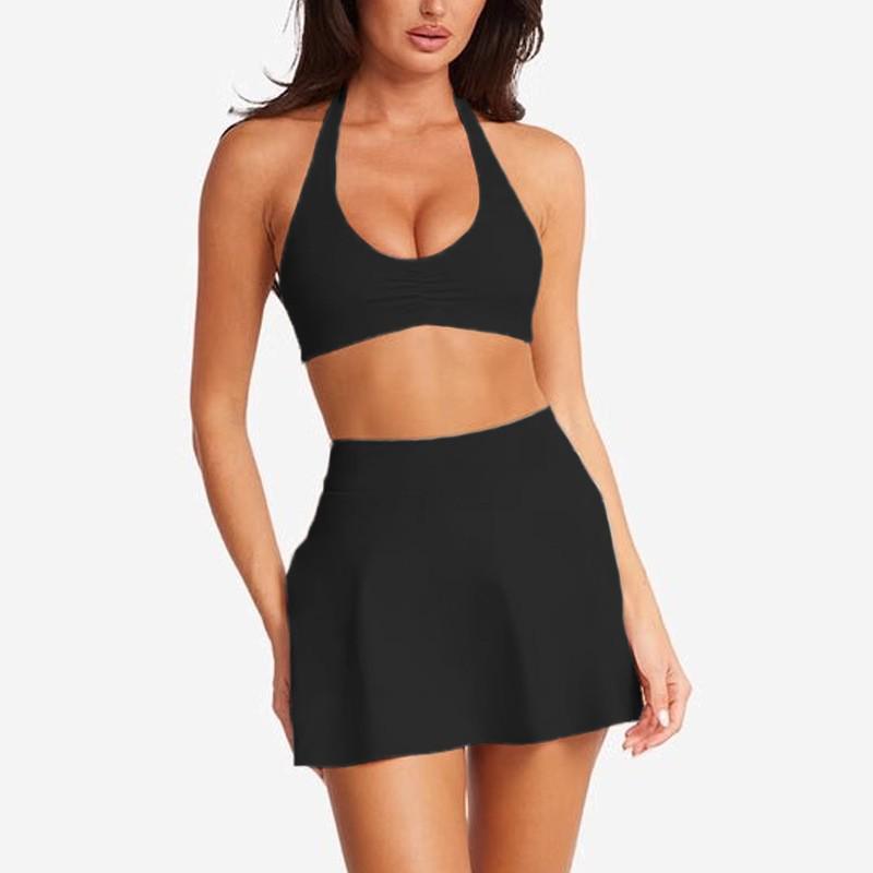 Women s Quick-Dry Pleated Tennis Skirt: High-Waisted, Breathable, Anti-Exposure for Outdoor Yoga & Sports Extra Large