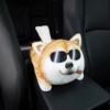 Creative Car Armrest Box Car Tissue Box Draw Cartoon Cute Car Draw Car Tray Trailer Interior Decoration Supplies