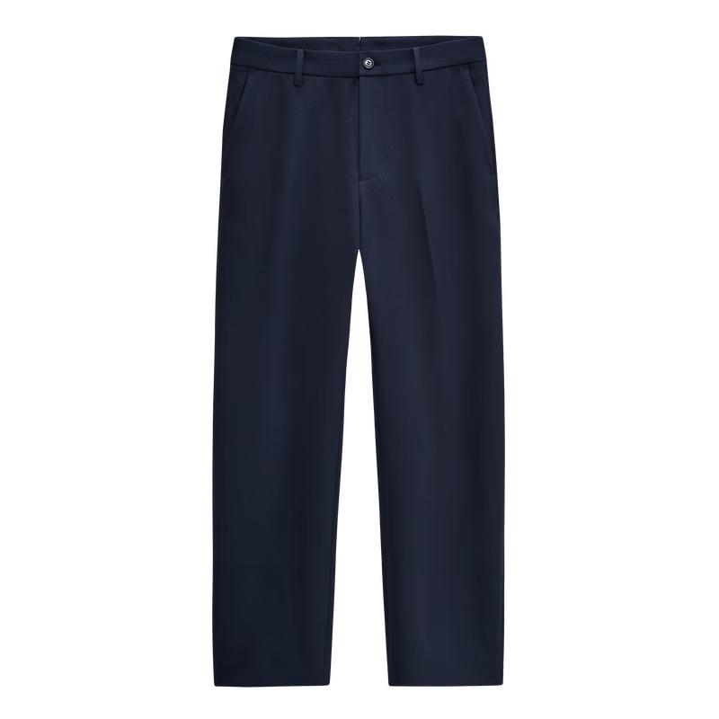 JOEONE Men's Easy-Care Straight-Leg Dress Pants