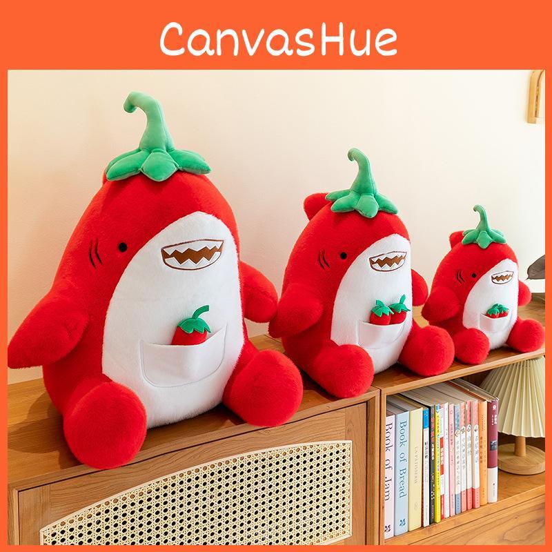 Adorable Shark Chili Plush Toy Soft Stuffed Animal Doll In Vibrant Colors For Kids