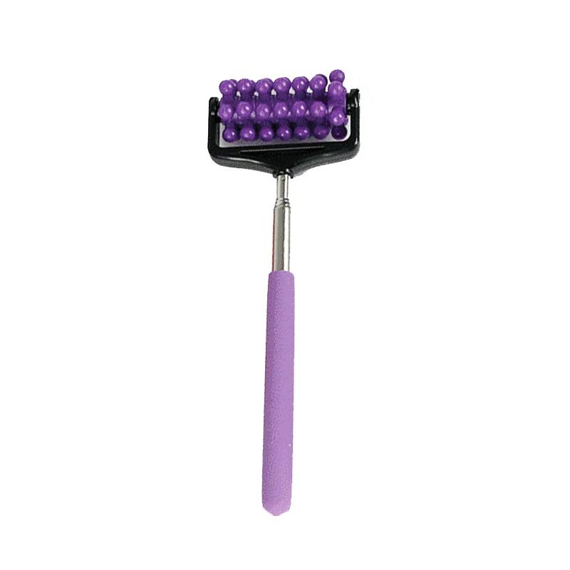 

Back Telescopic Massage Roller Acupressure Trigger Point Massage Stick Relax Arm Leg Neck Muscle Tissue Relieve Body Stress Tool фіолетовий