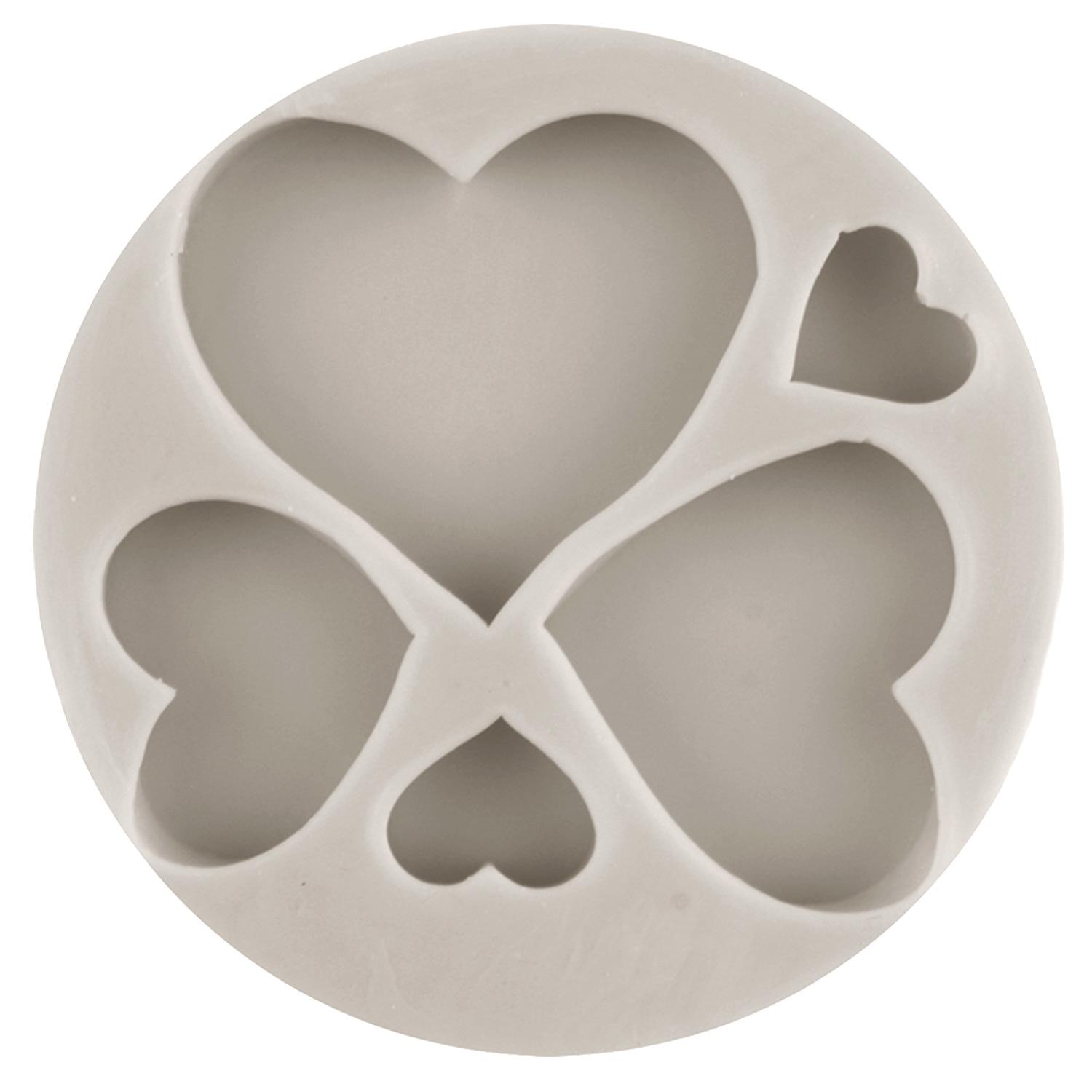 

Силиконовые формы для помадки в виде луны, звезды и сердца для DIY, инструменты для украшения торта, топпер для кексов, шоколадная конфета, жевательная резинка, форма для полимерной глины красный