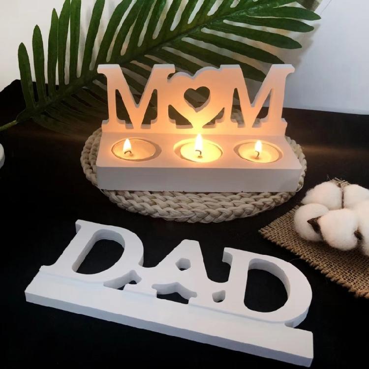 Candle Holder Molds with Base for Crafting Candle Holder