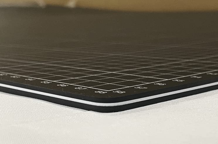 Thick A1 Cutter Mat X 600 X Cutting Can Be Used On Both with for Commercial Large Extra Large A1 Black X 600 X [900 4.5 Mm] Mat, Sides, Memory, Use,