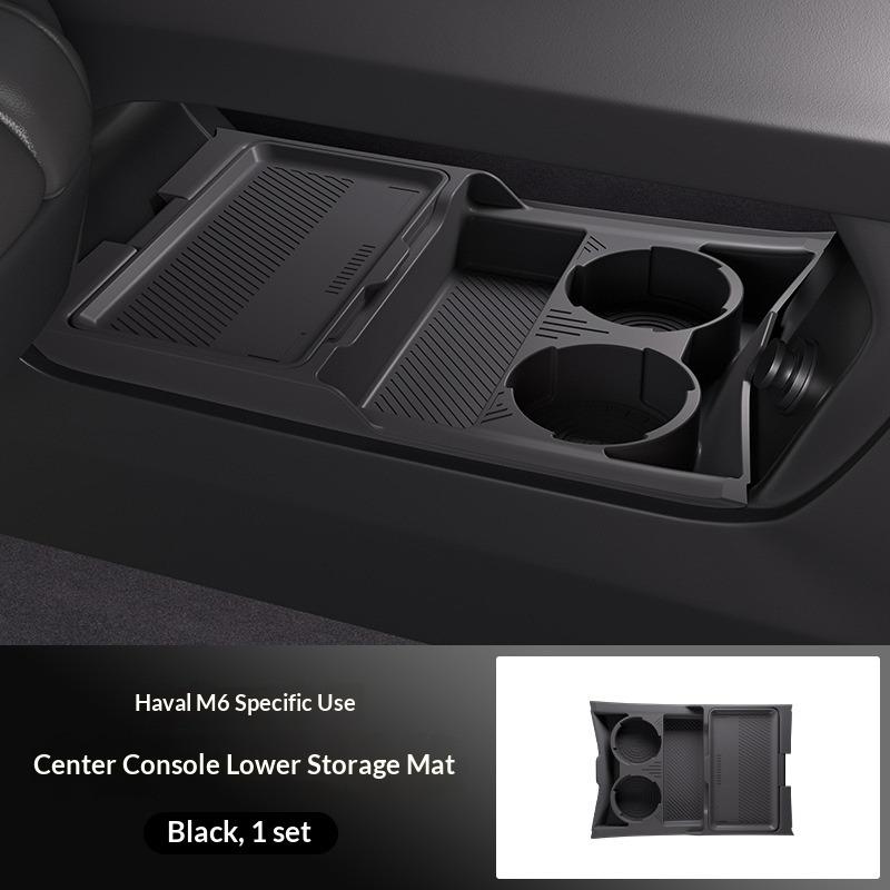 

Подходит для Great Wall Haval M6 Центральная консоль Под storage box Коробка для хранения Под коробкой для хранения Коврик Автомобильные принадлежности Аксессуары чёрный