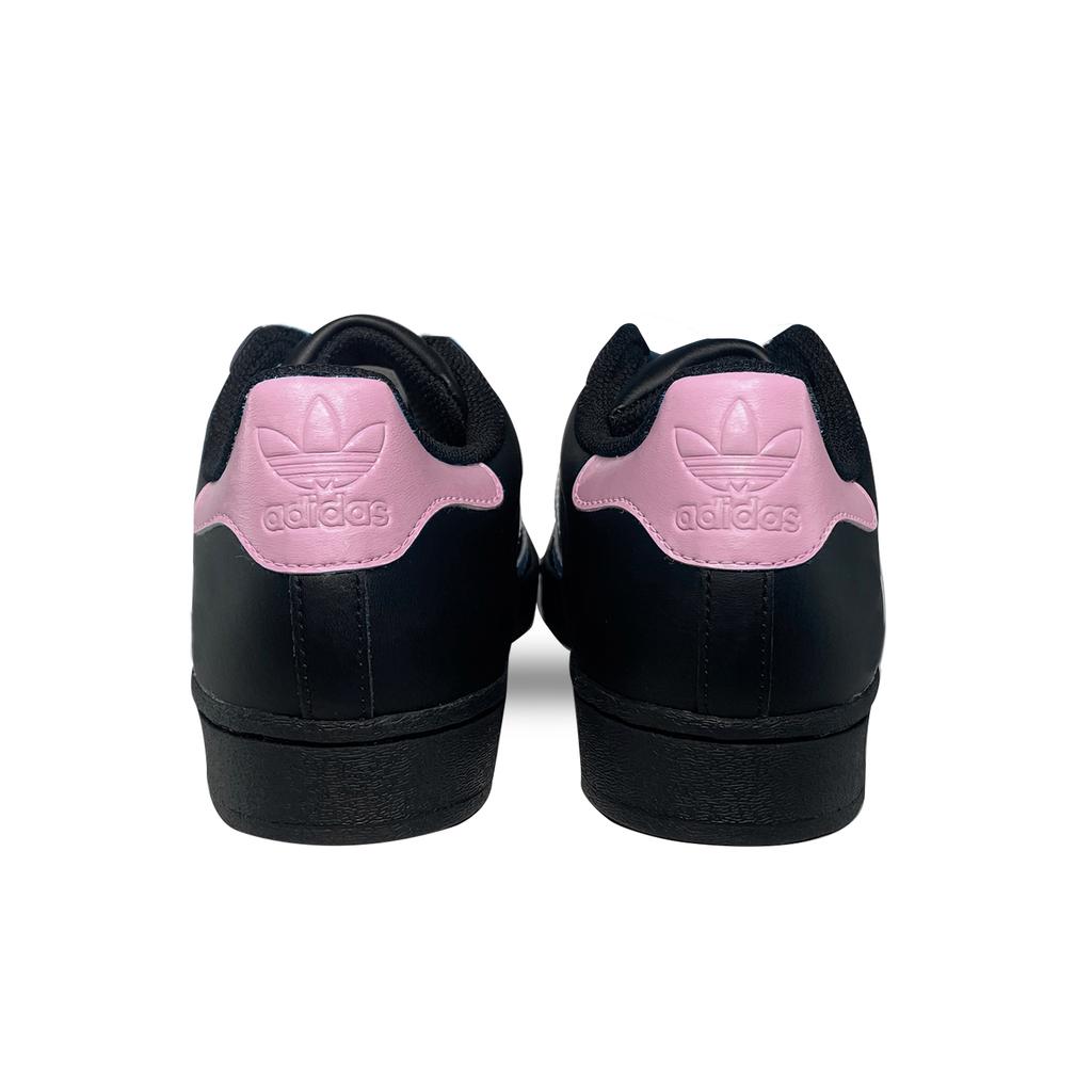 adidas Originale SUPERSTAR Low-Top Skateboard-Schuhe Unisex Schwarz Rosa EG4959(Team551-)