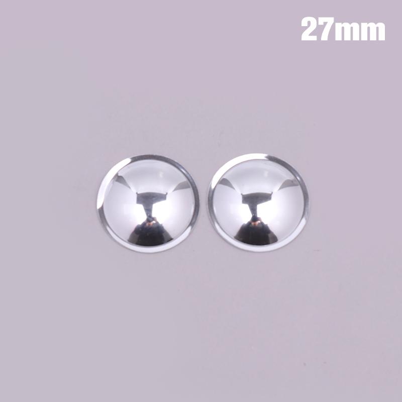 Speaker Dust Cap Woofer Loudspeaker Dust Cover Bright-Silver 20mm 30mm 40mm 50mm Repair Audio Speaker Accessories DIY