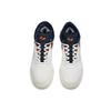 Anta Abrasion Resistant Cushioning Mid top Skateboard Shoes Men's White Blue Orange 112148902-1