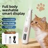 Full-body Water-washed Pet Electric Trimmer with Intelligent Display, Lighting, and Widened Blade Head - Suitable for Dogs and Cats.
