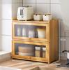 Wooden Desktop Storage Cabinet Cup Organizer Cosmetic Arrangement Der Batoom Elf Wood Material Other Installation