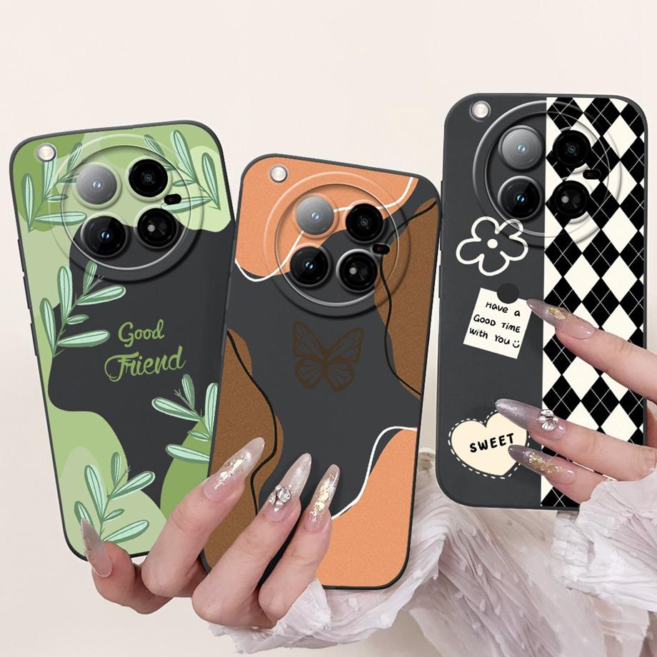For Infinix Zero 40 4G X6860 Case Liquid Silicone Soft TPU Back Cover For Infinix Zero 40 5G X6861 Funda Gothic Black Night Capa
