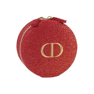 Red Gold Thread Storage Bags Portable