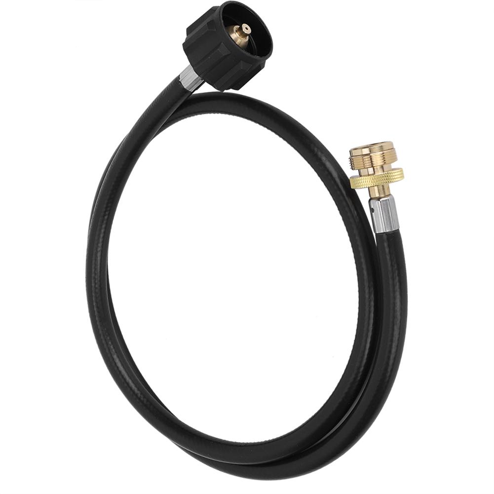 1.2m Hose Propane Gas Hose Tank Adapter Converter Pipe for Camping Stove BBQ Grill