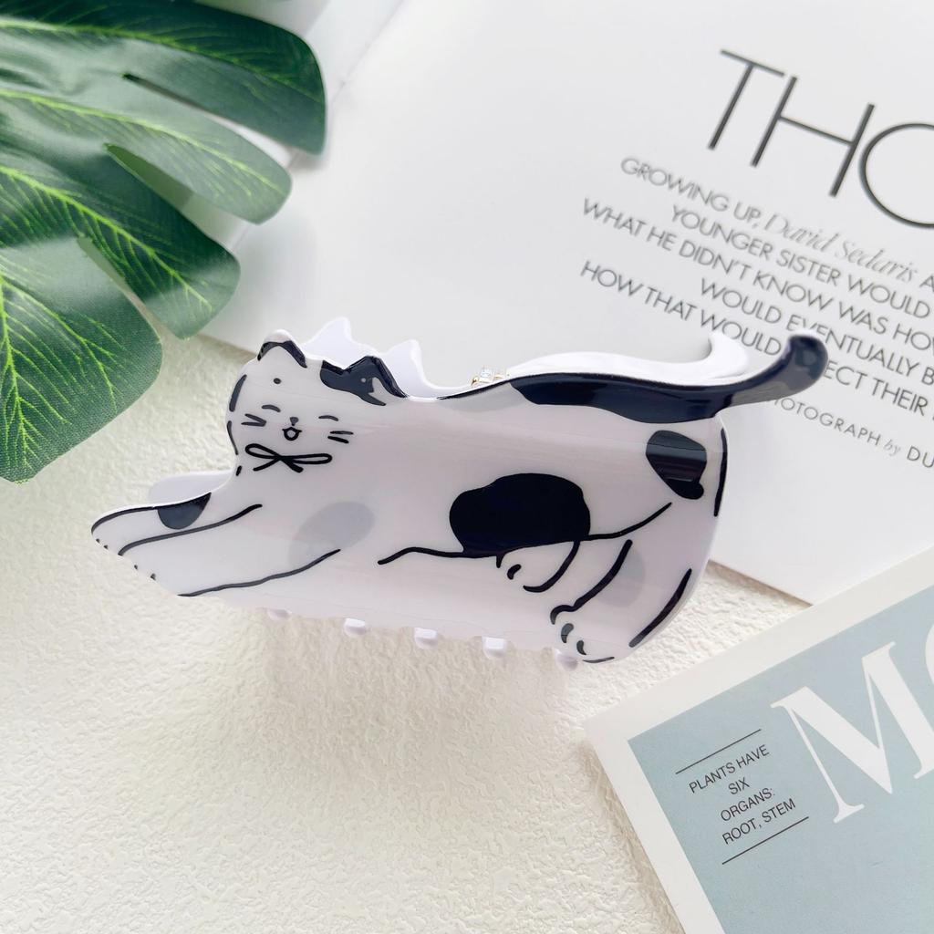 1 Stück Niedliche Haustier Katze Hund Essigsäure Kratzspange Tier-Serie Personalisierte Haarkratz Haarspange Haaraccessoires Neuer Stil