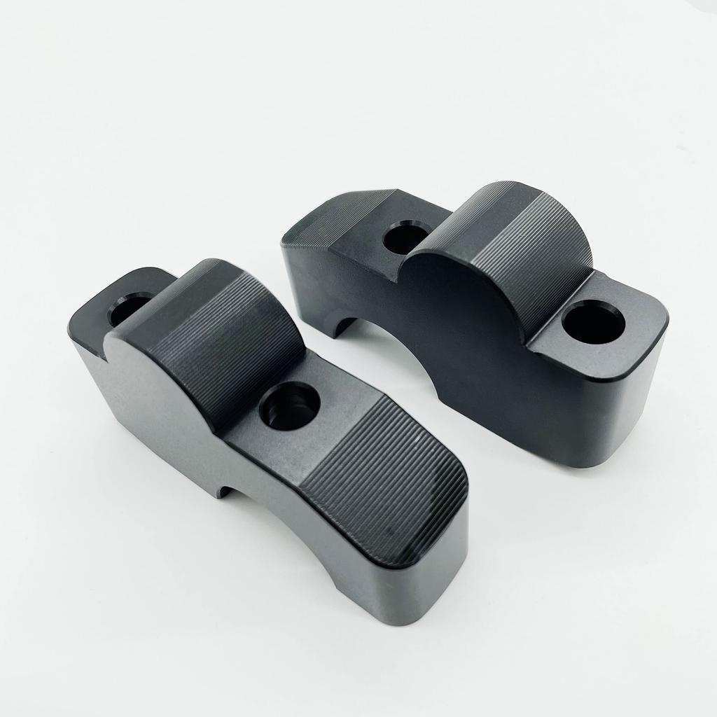 motokano Handlebar Risers for Lift to Prevent Back Black CB650R, 2.8cm (Almost 2cm) Pain,