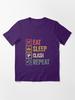 The Clash Funny eat sleep clash repeat retro vintage Essential T-Shirt