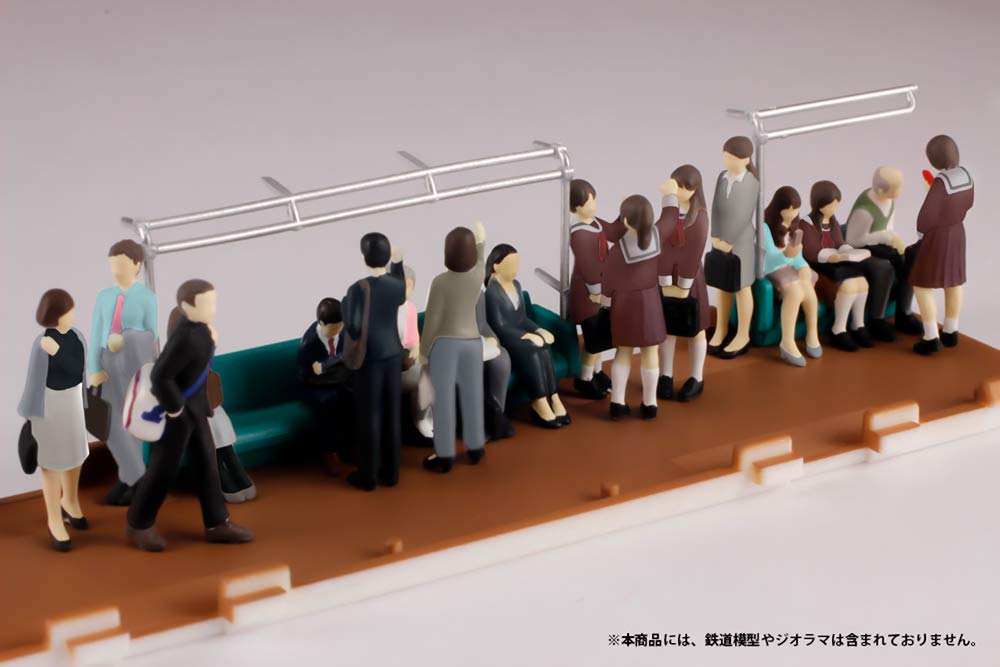 PM Office A Super Mini Figure 9 That Office Worker Set 2 Scale PVC Painted Finished Figure MS048 1/80 Day's 1/80