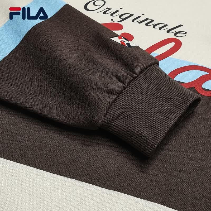 Fila Women's Striped Color-Block Pullover Sweatshirt