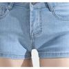 Low Waist Jeans for Women Summer Stretch Light Color Shorts Slim Fit Super Shorts Tight Hot Pants 2025 New Style