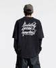 Cream Soda Lab Lesson One Pigment Fake Double Layered Long Sleeve Black