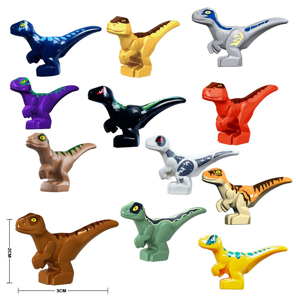 Jurassic Dinosaurs Building Blocks Dinosaur Baby MOC Bricks DIY Action Figure Egg Models Children Toys Animals Kids Gifts
