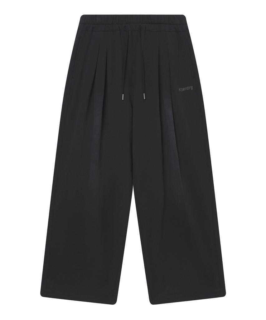 Syupeodeulai Women'S Double Fleece Washed Sweatpants Black Sdflnaq43Blk