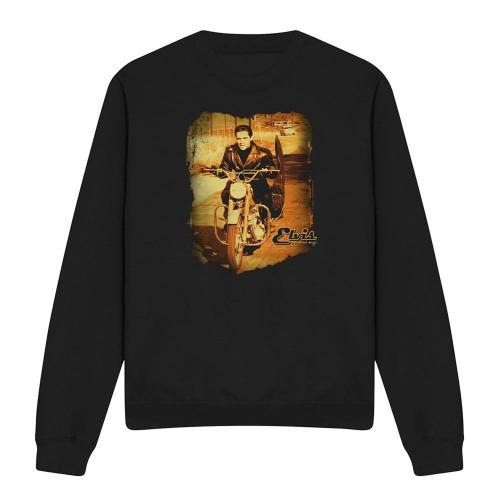 Elvis Presley Unisex Adult Hit The Road Sweatshirt