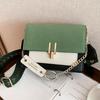 Women's fashion broadband shoulder messenger bag small square bag