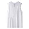 Summer Ice Silk Sports Vest Men's Thin Sleeveless Men's T-shirt Fitness Running Quick-drying Clothes Vest