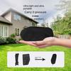 Collapsible Fishing Folding Chair Backrest Hiking Picnic Seat Comfortable Moon Chair  Outdoor