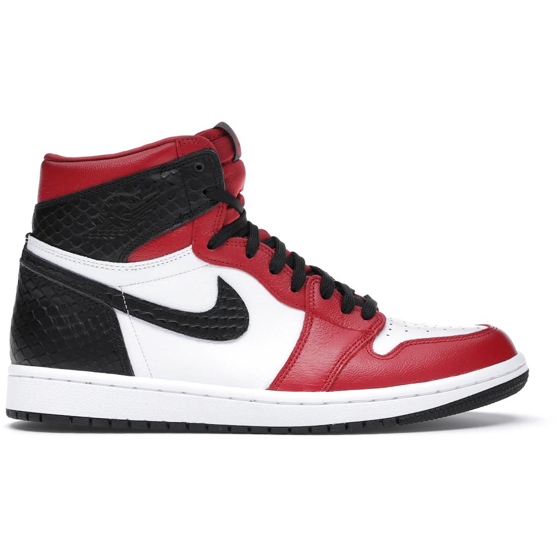 

Новые Jordan Air Jordan 1 High OG Satin Red Змеиный Чикаго Ретро Женские Баскетбольные Кроссовки CD0461-601 36.5