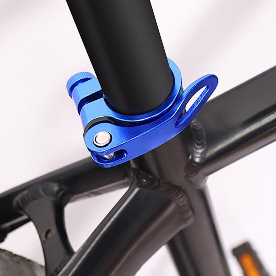 Seatpost Clamp Good Craftsmanship High Strength Aluminum Alloy Convenient Bicycle Seat Post Collar