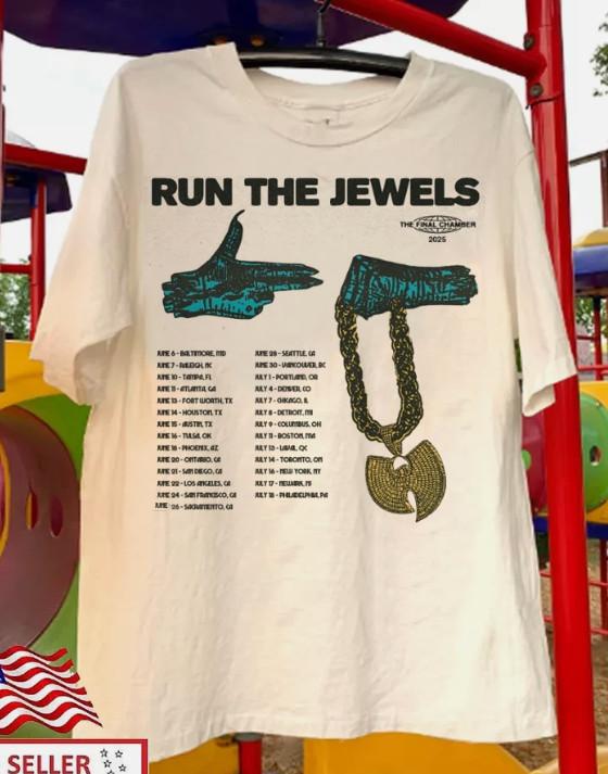 Run The Jewels Band Tour 2025 Gift For Fan TShirt Unisex T-Shirt XXXL