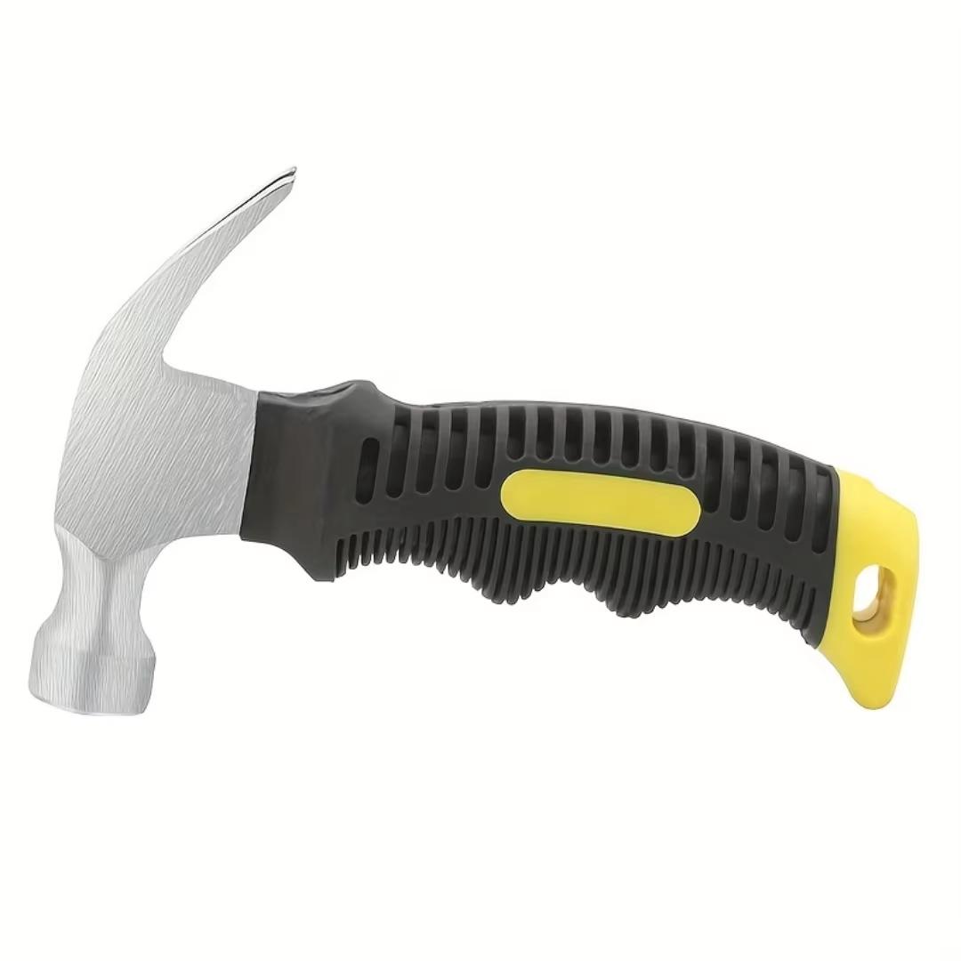 

Multi functional portable mini claw hammer, woodworking window breaking manual tool, outdoor striking hammer