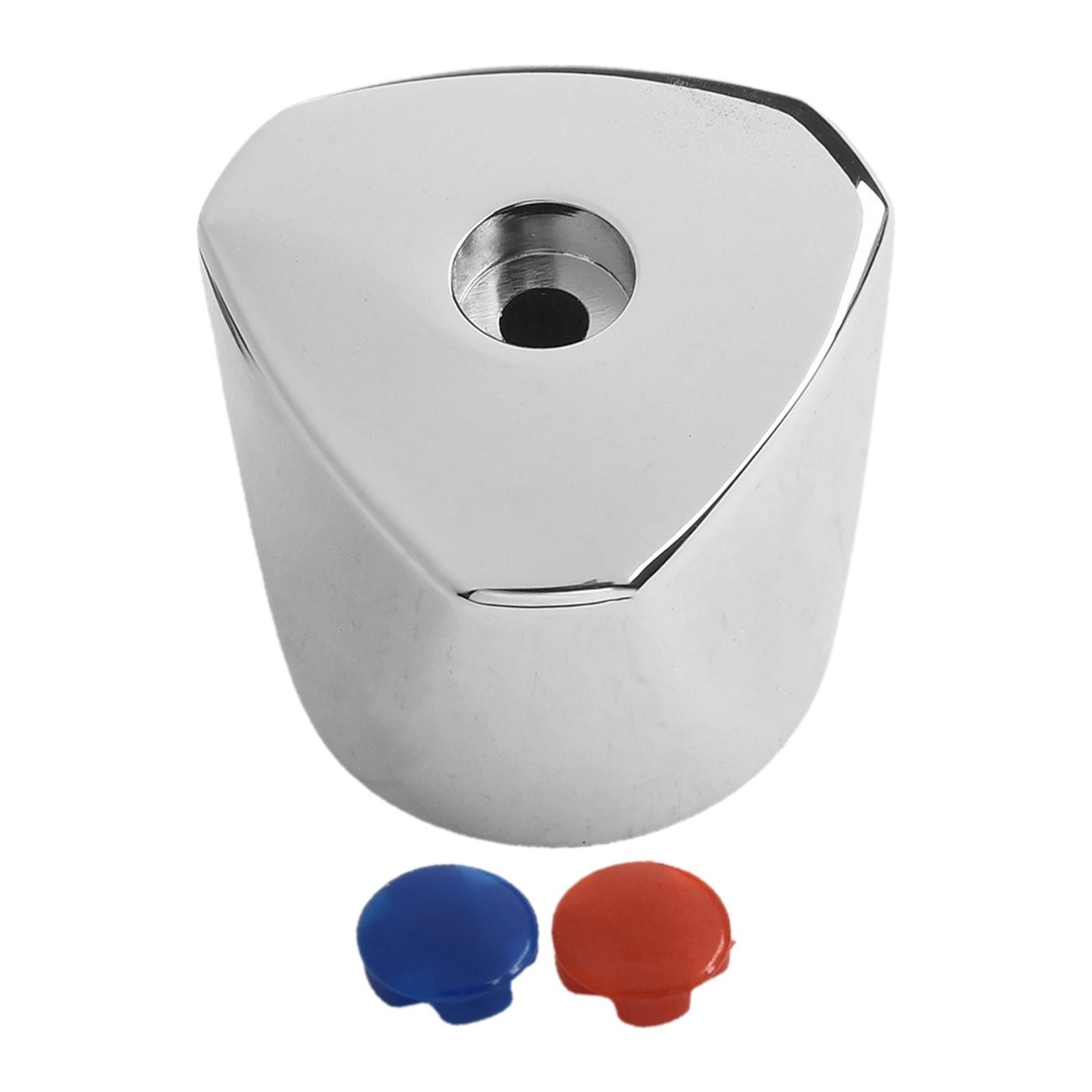 

Пластиковая ручка-маховик для крана, серебристая, универсальное использование