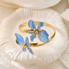 Exaggerated Design Big Flower Bracelet Luxurious Style Three-Dimensional Bracelet  Vacation Style