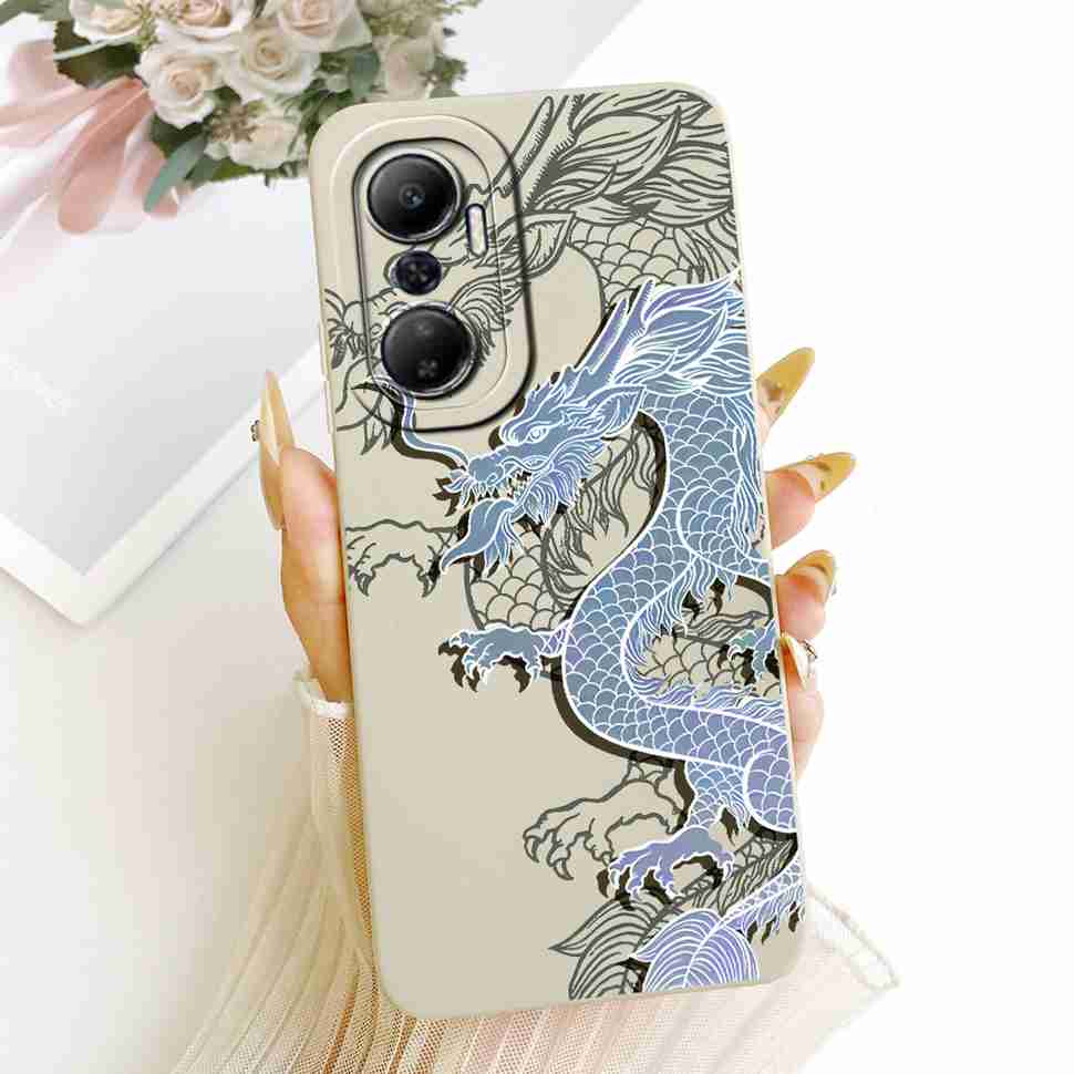 For Infinix Hot 20 4G X6826 X6826B X6826C Case 2022 New Fashion Pattern Soft Silicone Back Cover For Hot 20 Hot20 Casing 6.82''